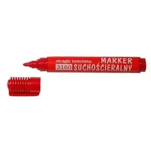 ⁨Round dry-erase marker 3160 red 101102 LEVIATAN⁩ at Wasserman.eu