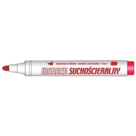 ⁨Dry-erase marker red KM107-CO TETIS⁩ at Wasserman.eu