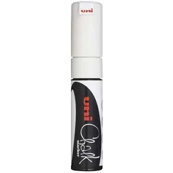 ⁨Chalk marker UNI PWE-8K 8mm white UNPWE8K/6BI⁩ at Wasserman.eu