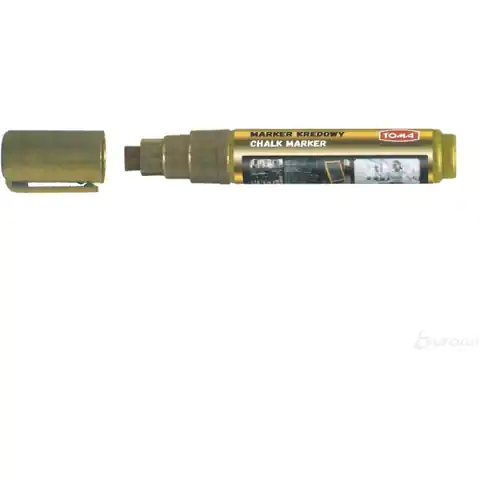 ⁨Markers chalk tip 8x5mm-gold TO-291 95 TOMA⁩ at Wasserman.eu