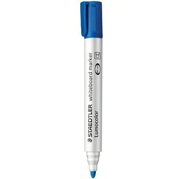 ⁨Marker suchościeralny 351-3 niebieski STAEDTLER⁩ w sklepie Wasserman.eu