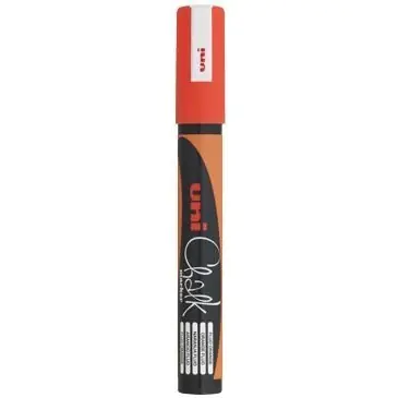 ⁨Chalk marker UNI PWE-5M orange 1.8mm-2.5mm UNPWE5M/DPO⁩ at Wasserman.eu