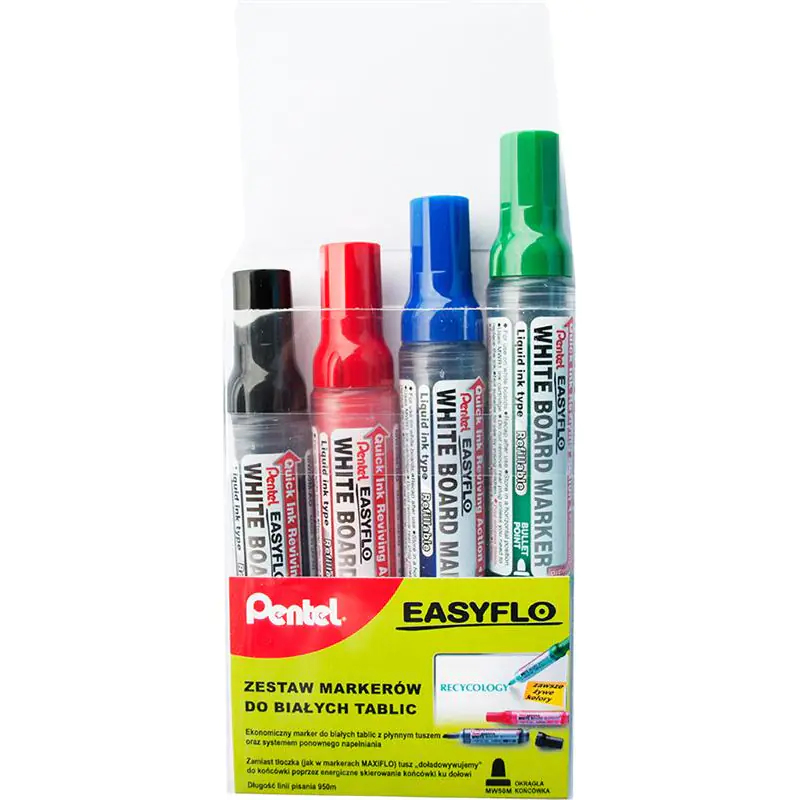 ⁨Dry-erase marker MW50M-4W in EASYFLO PENTEL case⁩ at Wasserman.eu