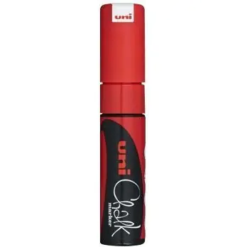 ⁨Chalk marker UNI PWE-8K 8mm red UNPWE8K/6CE⁩ at Wasserman.eu