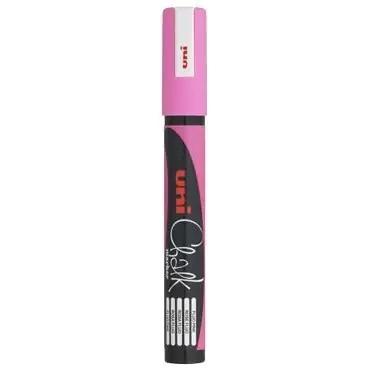 ⁨Chalk marker UNI PWE-5M pink 1.8mm-2.5mm UNPWE5M/DRO⁩ at Wasserman.eu