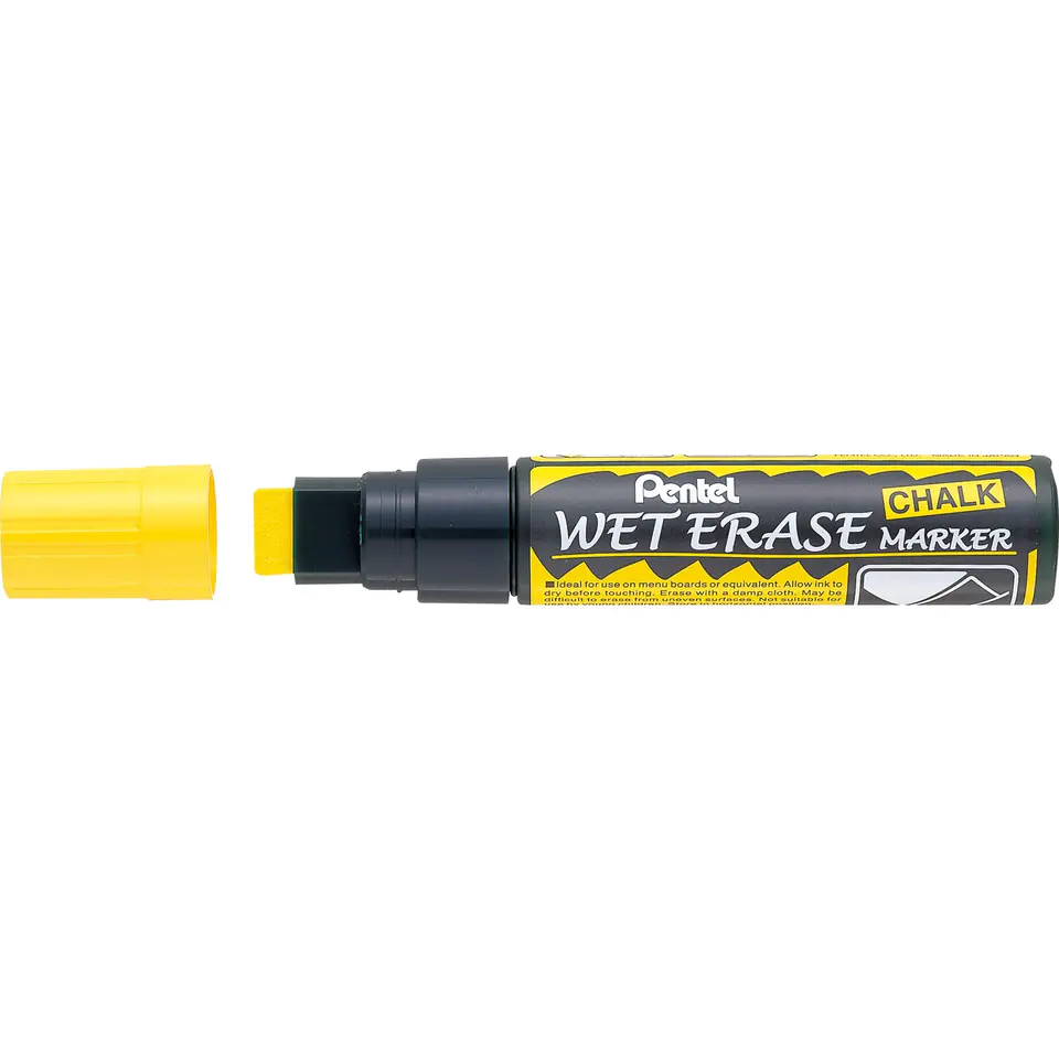 ⁨Chalk marker SMW56-G yellow PENTEL⁩ at Wasserman.eu