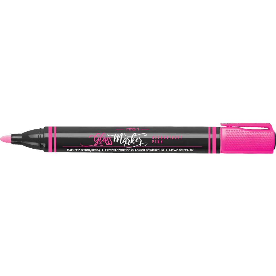 ⁨Chalk marker for glass RMG-1/P pink UV GLASS MARKER 463-006 RYSTOR⁩ at Wasserman.eu