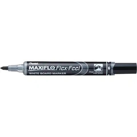 ⁨Marker dry. MAXIFLO Flex-Feel black MWL5SBF-A PENTEL⁩ at Wasserman.eu