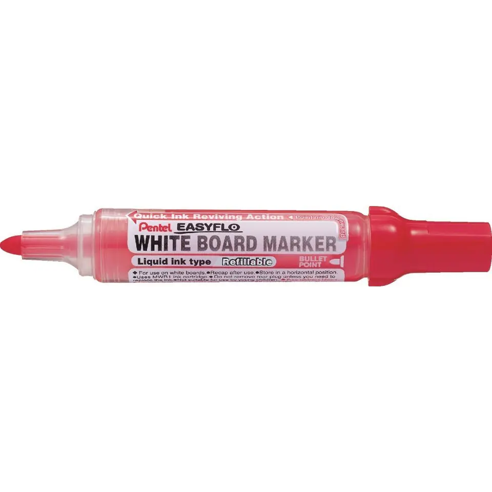 ⁨Marker MW50M dry-erase EASYFLO red PENTEL⁩ at Wasserman.eu