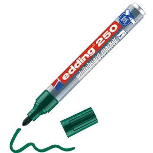 ⁨Marker suchościeralny okrągły zielony 1,5-3mm 250/004/ZI EDDING⁩ w sklepie Wasserman.eu