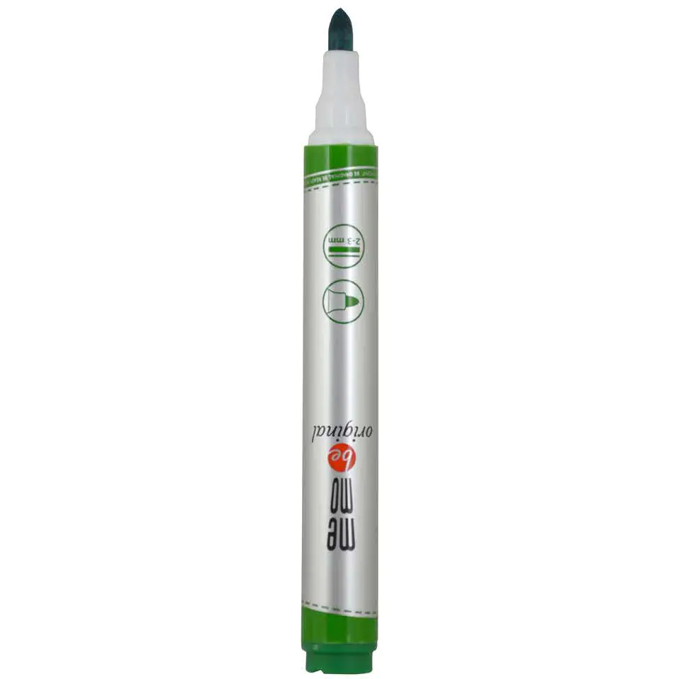 ⁨Marker suchościeralny zielony MEMOBE okrągła końcówka MM004-04⁩ w sklepie Wasserman.eu