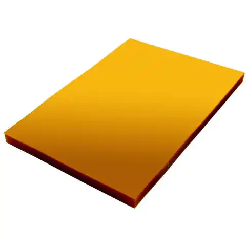 ⁨Okładka foliowa do bindowania A4 żółta przezroczysta 0,20mm NATUNA (100szt)⁩ w sklepie Wasserman.eu