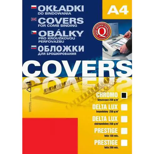 ⁨Carton CHROMOLUX A4 red (25) 408045 ARGO⁩ at Wasserman.eu