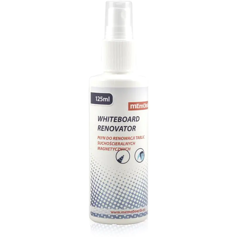 ⁨Liquid for renovation of dry-erase magnetic boards 125ml PR125 MEMOBOARDS⁩ at Wasserman.eu