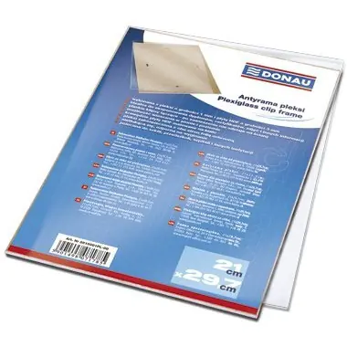 ⁨Anti-frame plexiglass 21x29.7 5615001PL-00 DONAU⁩ at Wasserman.eu