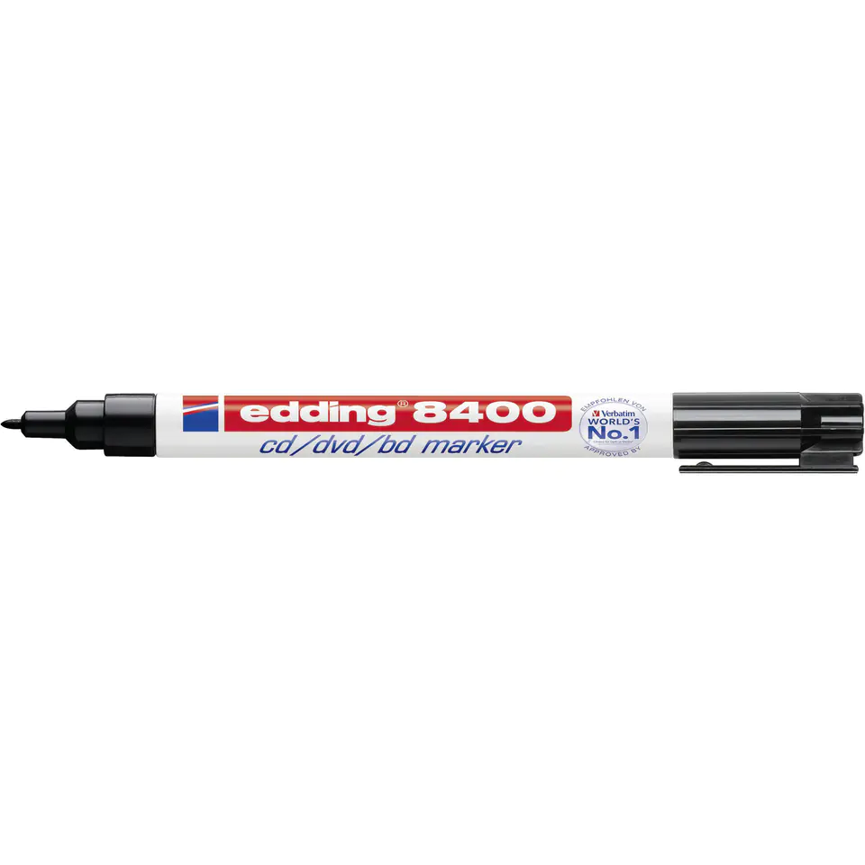 ⁨Marker 8400 do CD czarny okrągły 840/001/C⁩ w sklepie Wasserman.eu