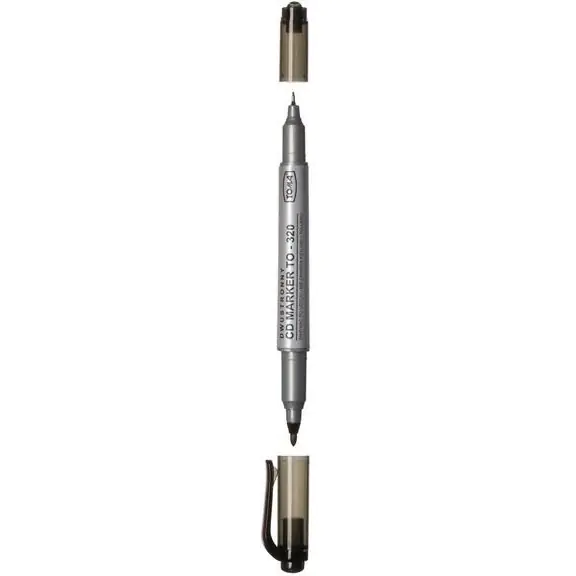 ⁨CD marker black double-sided TO-320 TOMA⁩ at Wasserman.eu