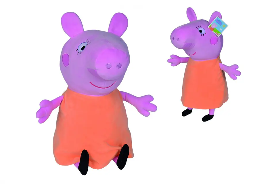 ⁨Świnka Peppa Maskotka pluszowa Mama 35 cm⁩ w sklepie Wasserman.eu