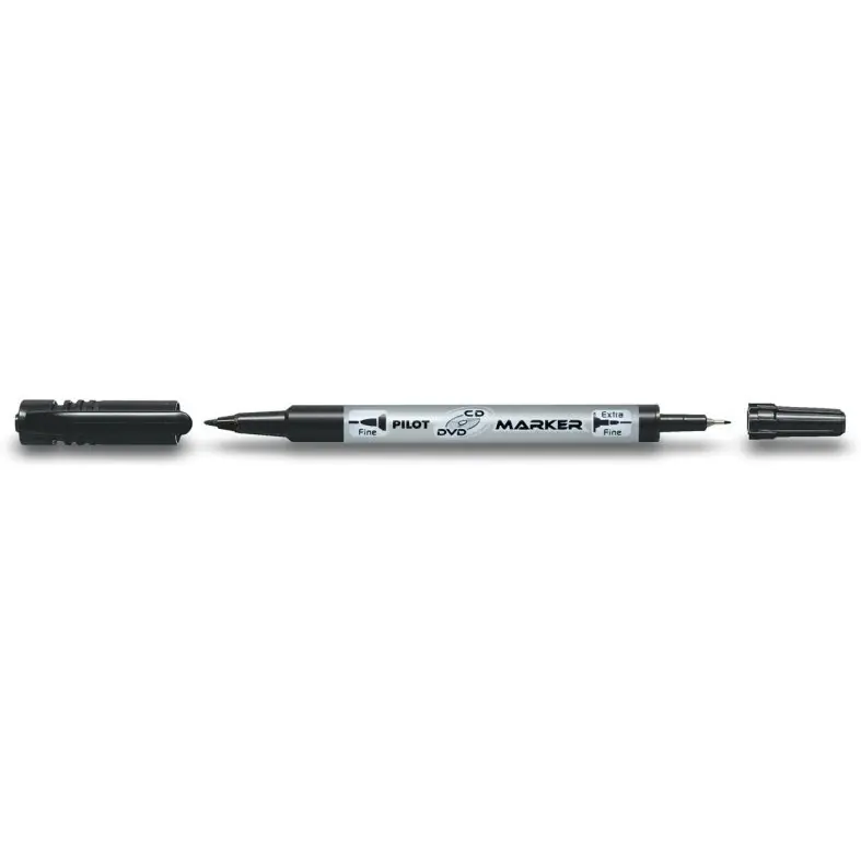 ⁨CD marker PILOT double-sided black PISC-TMCD-B⁩ at Wasserman.eu