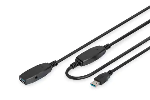 ⁨Kabel USB DIGITUS USB typ A 20⁩ w sklepie Wasserman.eu
