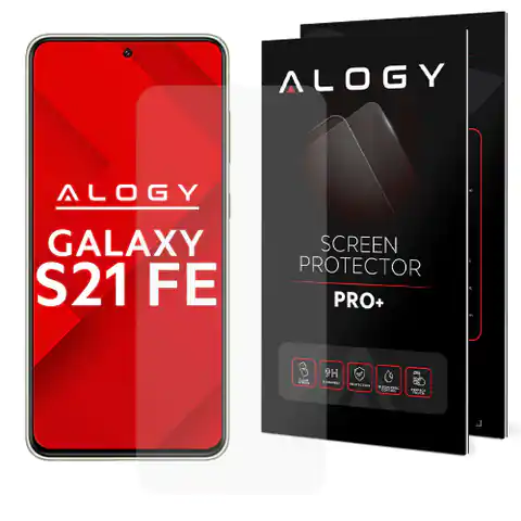 ⁨9H Tempered Glass Screen Protection for Samsung Galaxy S21 FE⁩ at Wasserman.eu