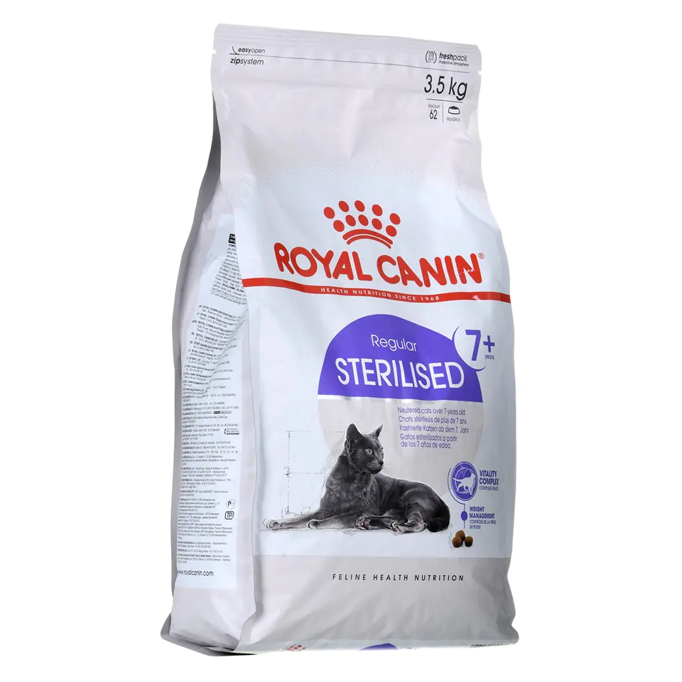 ⁨Royal Canin Sterilised 7+ cats dry food 3.5 kg Adult Poultry⁩ at Wasserman.eu