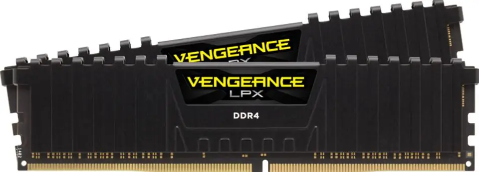 ⁨DDR4 Vengeance LPX 16GB /3600(28GB) BLACK CL18 Ryzen mem kit⁩ at Wasserman.eu