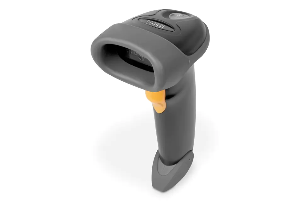 ⁨DIGITUS BLUETOOTH WIRELESS BARCODE READER, 1D AND 2D, QR CODE COMPATIBLE, STAND INCLUDED DA-81003⁩ at Wasserman.eu