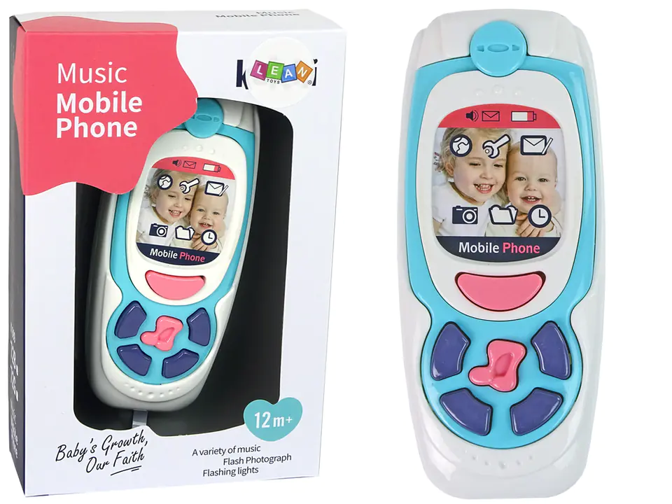 ⁨Kids Educational Mobile Phone Melody Blue⁩ at Wasserman.eu