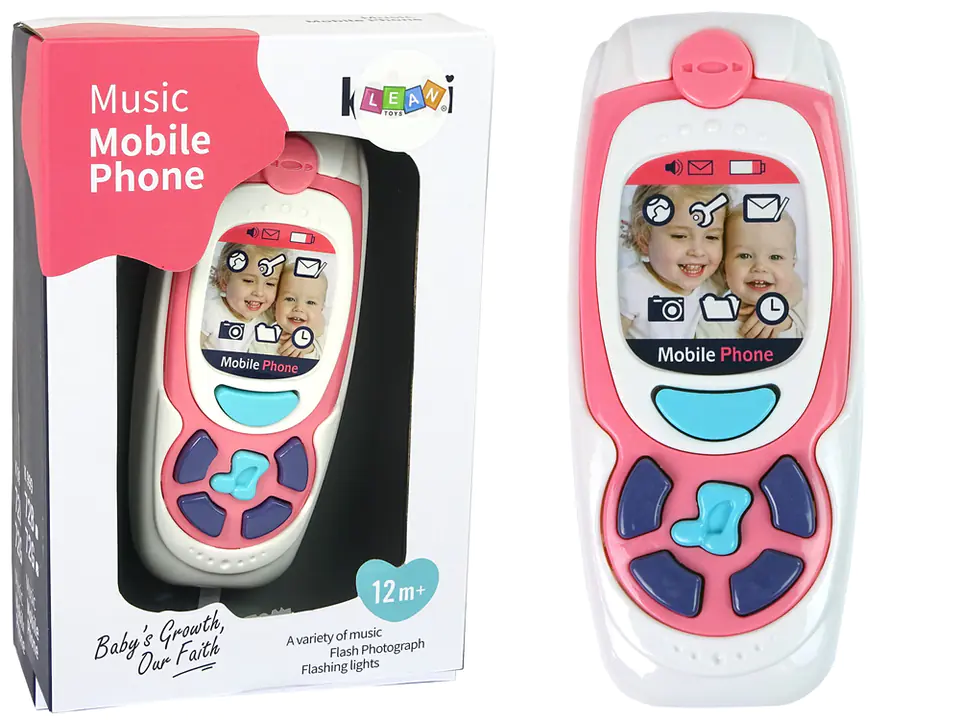 ⁨Kids Educational Mobile Phone Melody Pink⁩ at Wasserman.eu