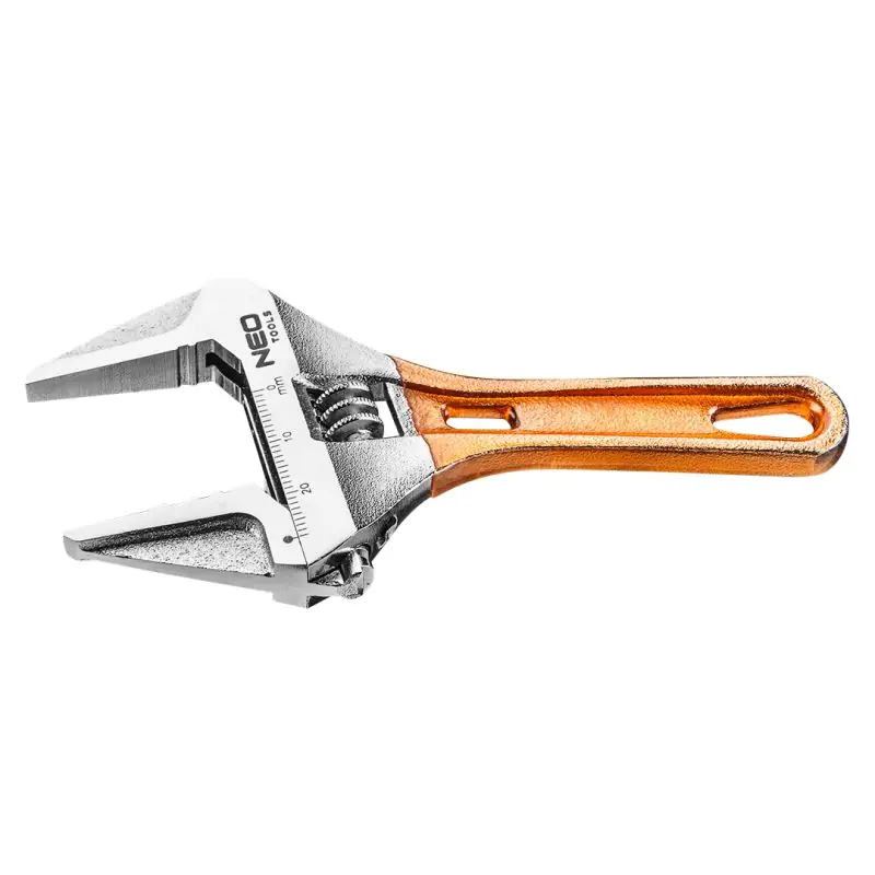 ⁨ADJUSTABLE WRENCH SHORT 118MM 0-28MM⁩ at Wasserman.eu