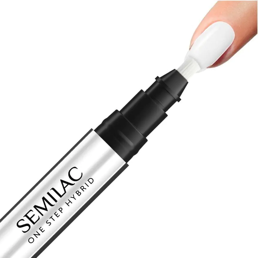 ⁨SEMILAC One Step Marker do paznokci S110 The White 3ml⁩ w sklepie Wasserman.eu