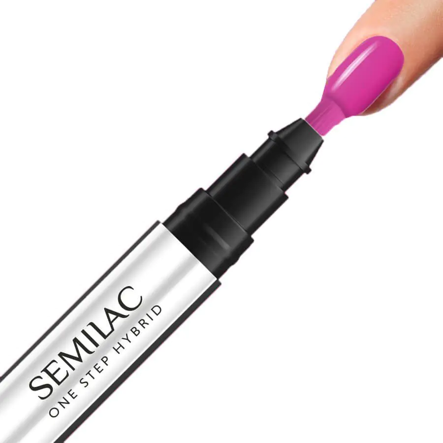 ⁨SEMILAC One Step Marker do paznokci S685 Pink Purple 3ml⁩ w sklepie Wasserman.eu