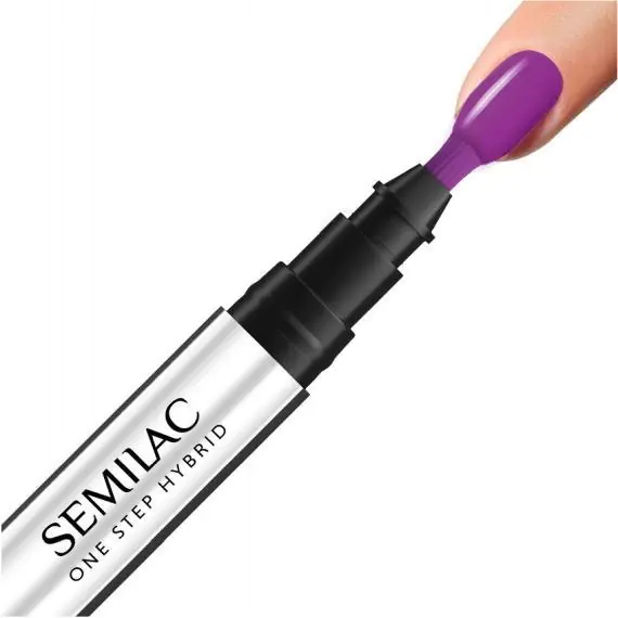 ⁨SEMILAC One Step Marker do paznokci S760 Hyacinth Violet 3ml⁩ w sklepie Wasserman.eu