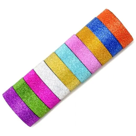 ⁨Self-adhesive glitter tape 1,2cm x 3m (10 pcs) TBS-5261ALIGA⁩ at Wasserman.eu