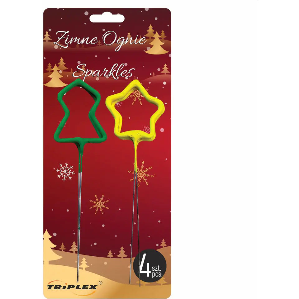 ⁨Zimne ognie gwiazdy i choinki 17,5cm (4) TXF-443 ALIGA⁩ w sklepie Wasserman.eu
