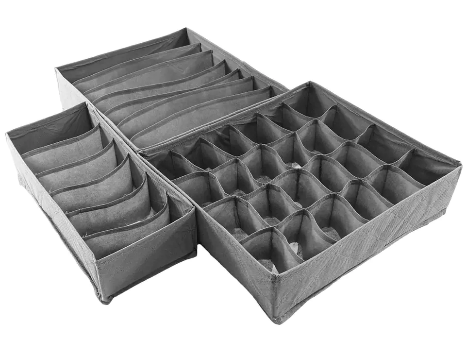 ⁨AG126G Organizer bieliznę zestaw 3szt⁩ w sklepie Wasserman.eu