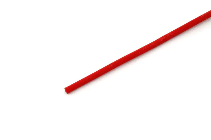 ⁨Silicone cable 2.1mm2 (14AWG) (red) 1m.⁩ at Wasserman.eu