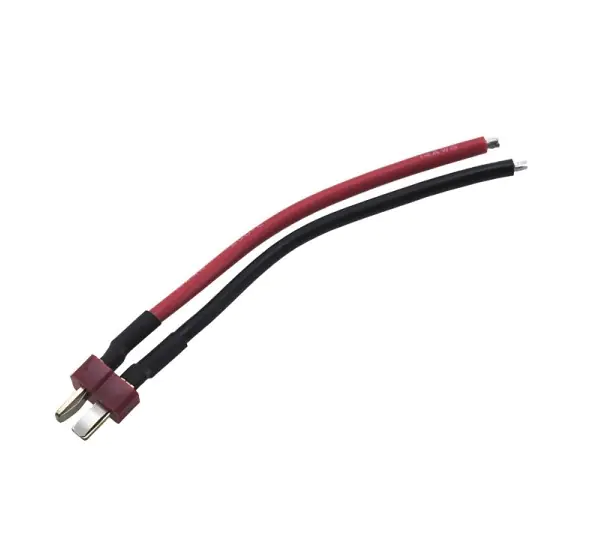 ⁨DEAN plug with cable 14AWG 10cm (red + black)⁩ at Wasserman.eu