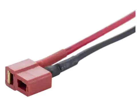⁨Adapter Deans socket - Soft crocodile clips - cable 10cm - MSP⁩ at Wasserman.eu