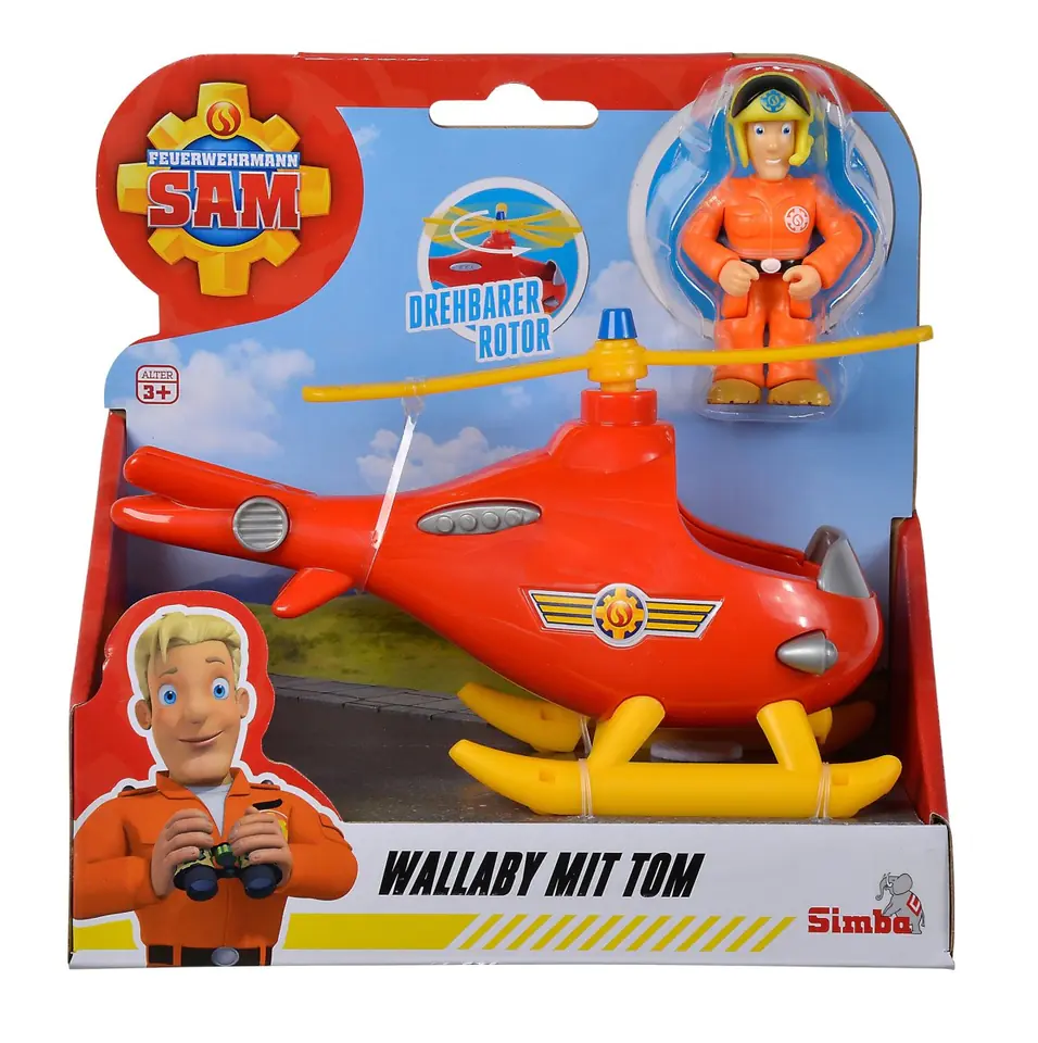 ⁨Helikopter Strażak Sam Wallby mini⁩ w sklepie Wasserman.eu