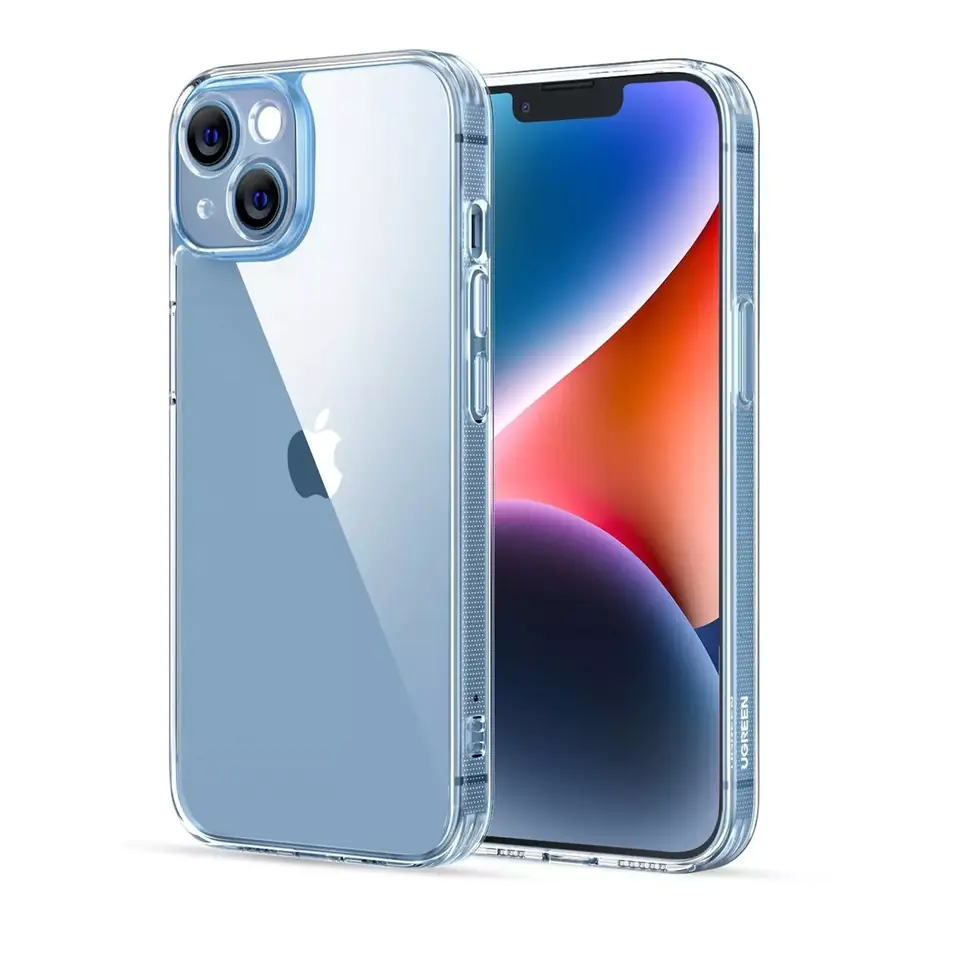 ⁨Ugreen etui z żelową ramką Classy Clear Enhanced Protective Case do iPhone 14 Plus przezroczyste (LP618)⁩ w sklepie Wasserman.eu