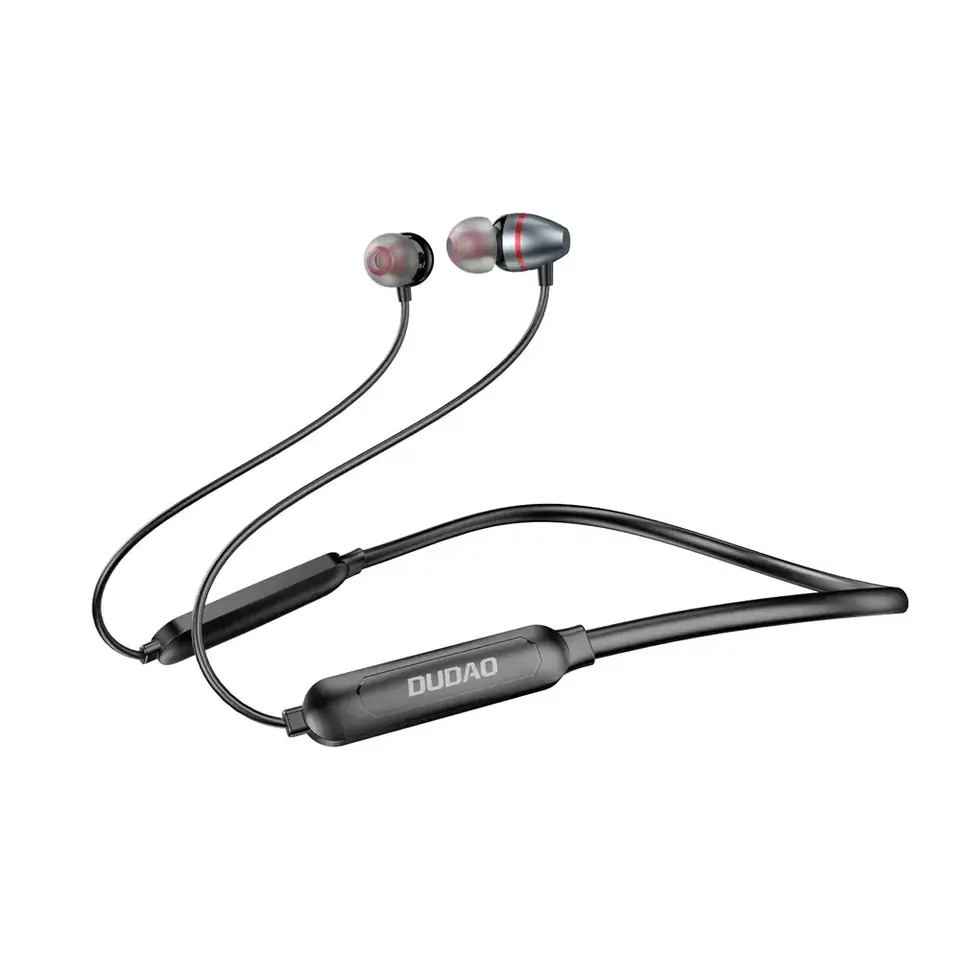 ⁨Dudao sportowe bezprzewodowe słuchawki Bluetooth 5.0 neckband szare (U5H-Grey)⁩ w sklepie Wasserman.eu