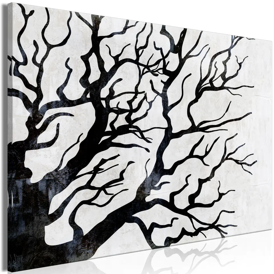 ⁨Picture - Cold nature (1-piece) wide (size 90x60)⁩ at Wasserman.eu