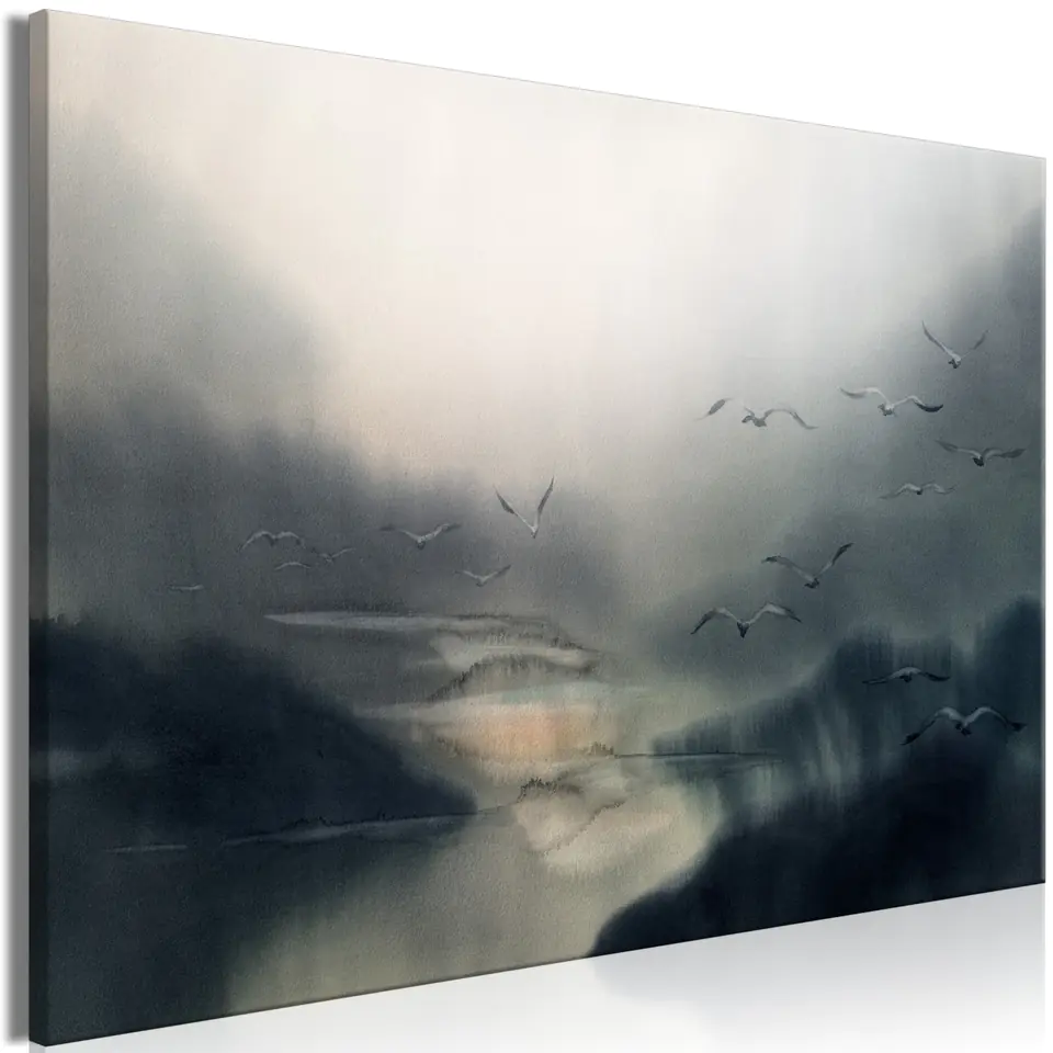 ⁨Picture - Nostalgic space (1-piece) wide (size 90x60)⁩ at Wasserman.eu