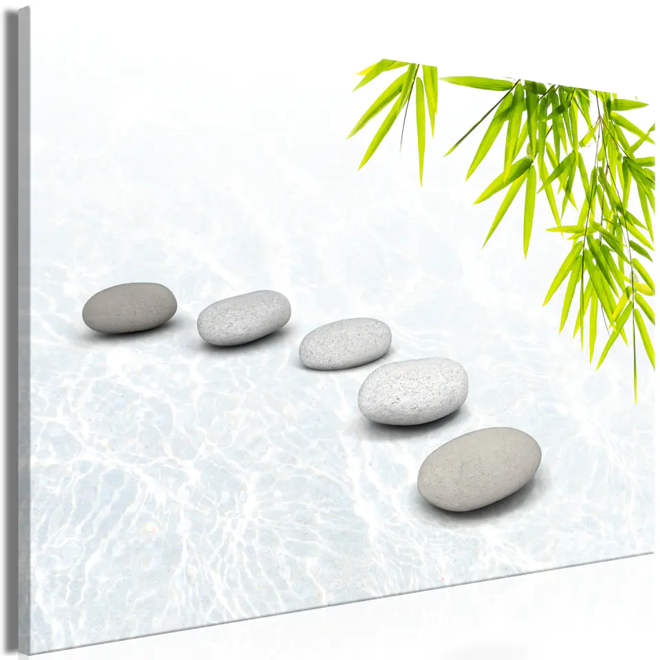 ⁨Painting - Stone Peace (1-part) Wide (size 120x80)⁩ at Wasserman.eu