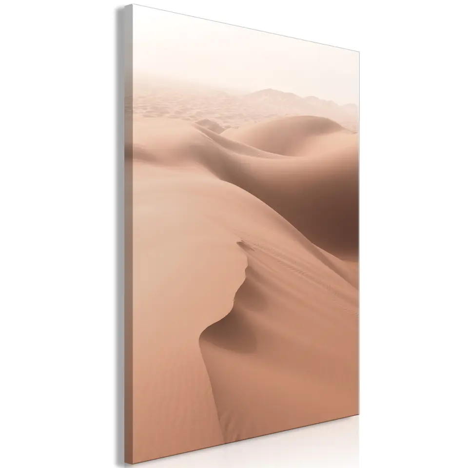 ⁨Obraz - Piaszczysta przestrzeń (1-częściowy) pionowy (rozmiar 60x90, wykończenie Premium Print)⁩ w sklepie Wasserman.eu