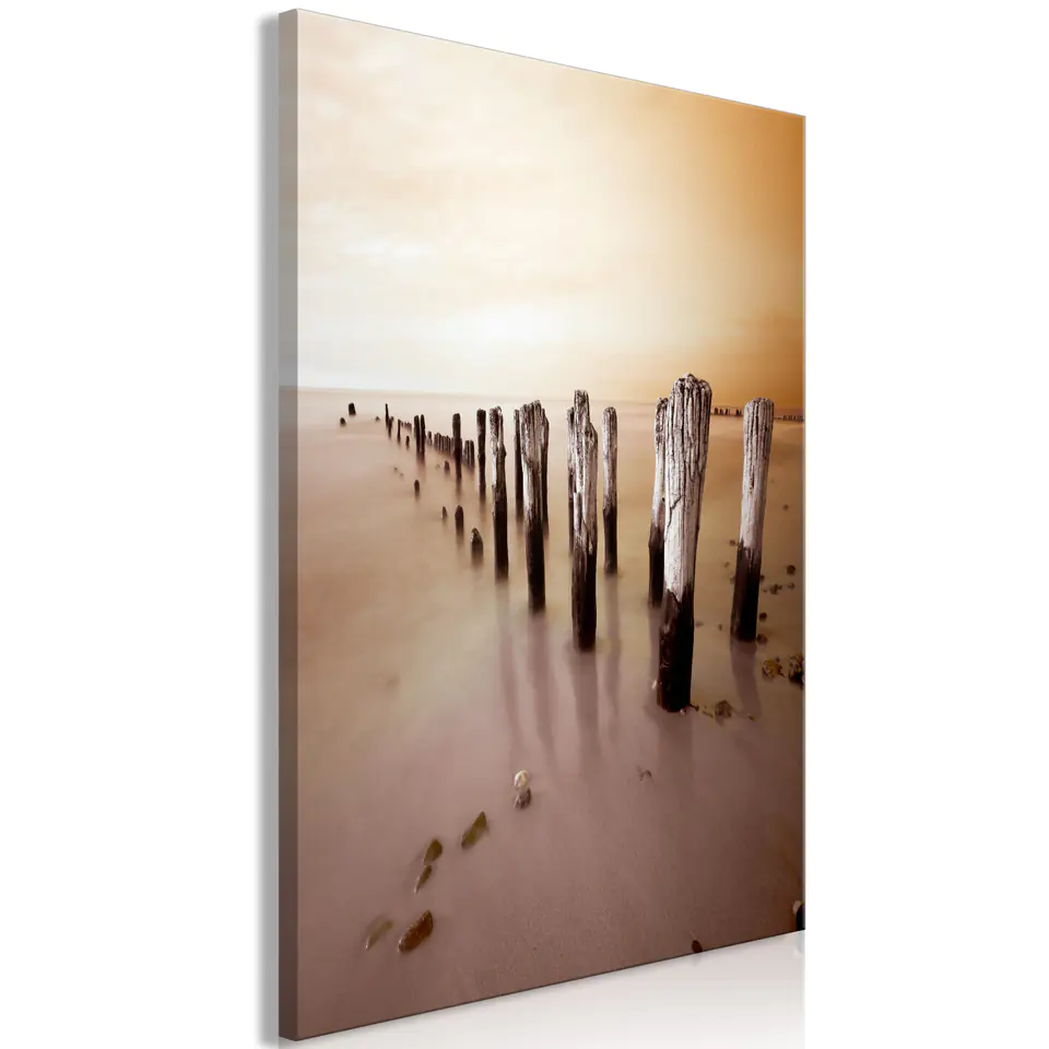 ⁨Obraz - Jesienny odpływ (1-częściowy) pionowy (rozmiar 40x60, wykończenie Premium Print)⁩ w sklepie Wasserman.eu