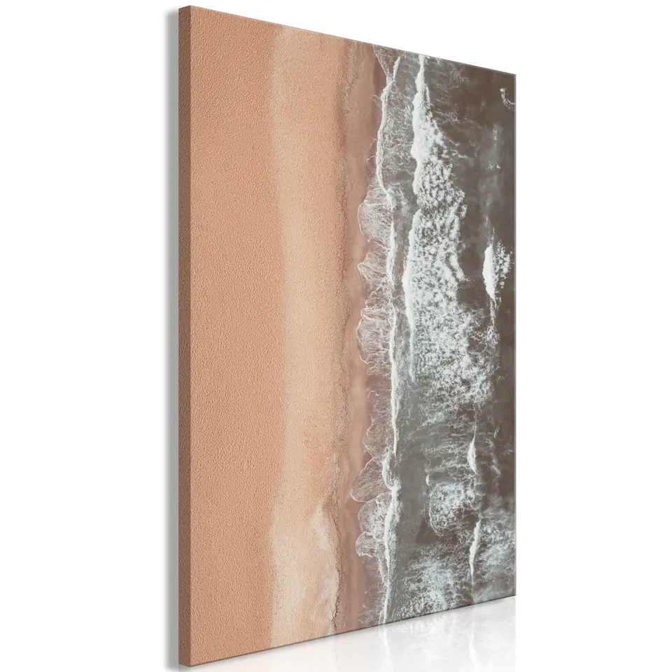 ⁨Obraz - Linia brzegu (1-częściowy) pionowy (rozmiar 80x120, wykończenie Premium Print)⁩ w sklepie Wasserman.eu
