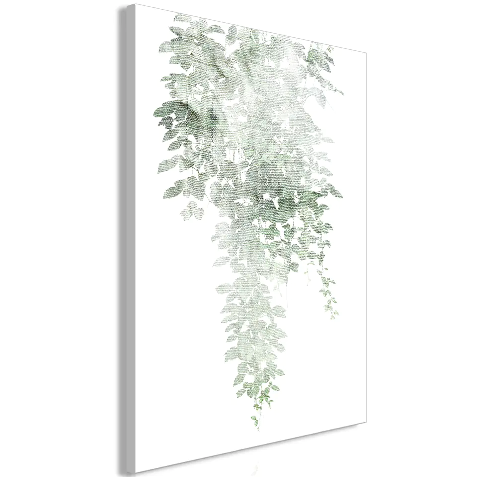⁨Picture - Cascade of green (1-piece), vertical (size 60x90)⁩ at Wasserman.eu